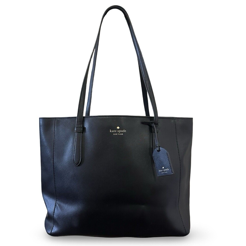 Kate Spade EUC Schuyler medium tote smooth Leather Black